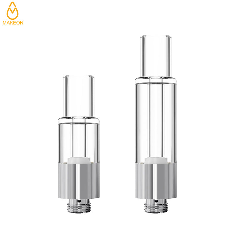 MAKEON Full Glass Cart G3 Metals Free Ceramic Vape Cartridge