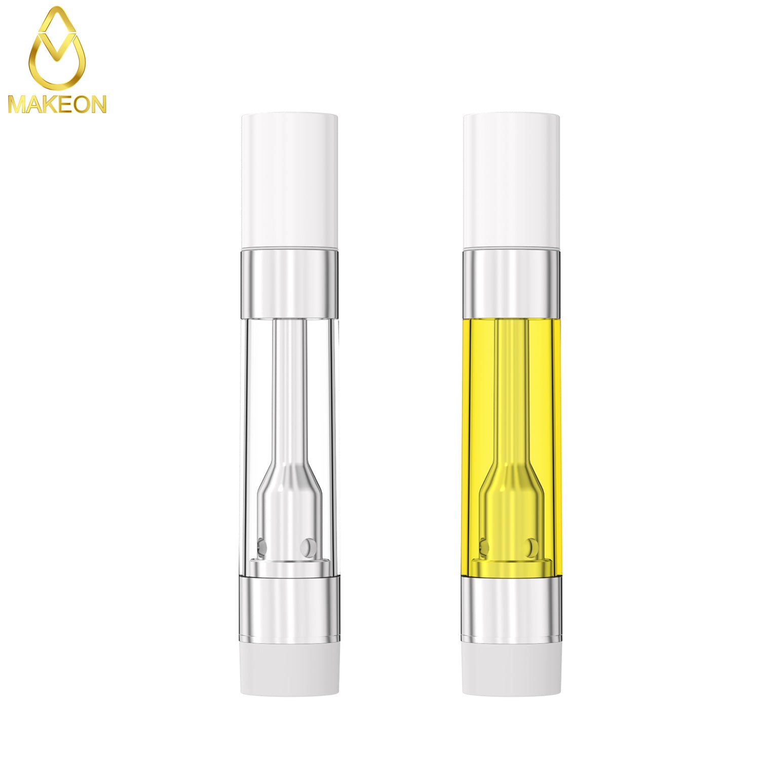 MAKEON GS Stainless Steel Stem Ceramic Coil Vape Cartridge